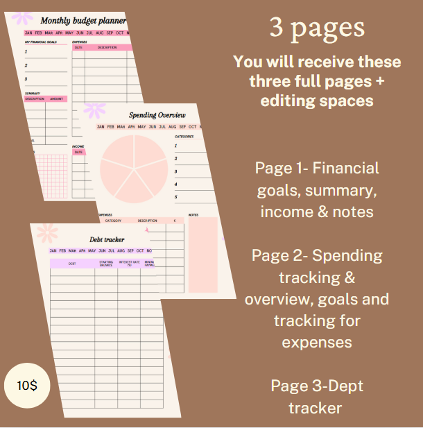 Monthly Budget Planner